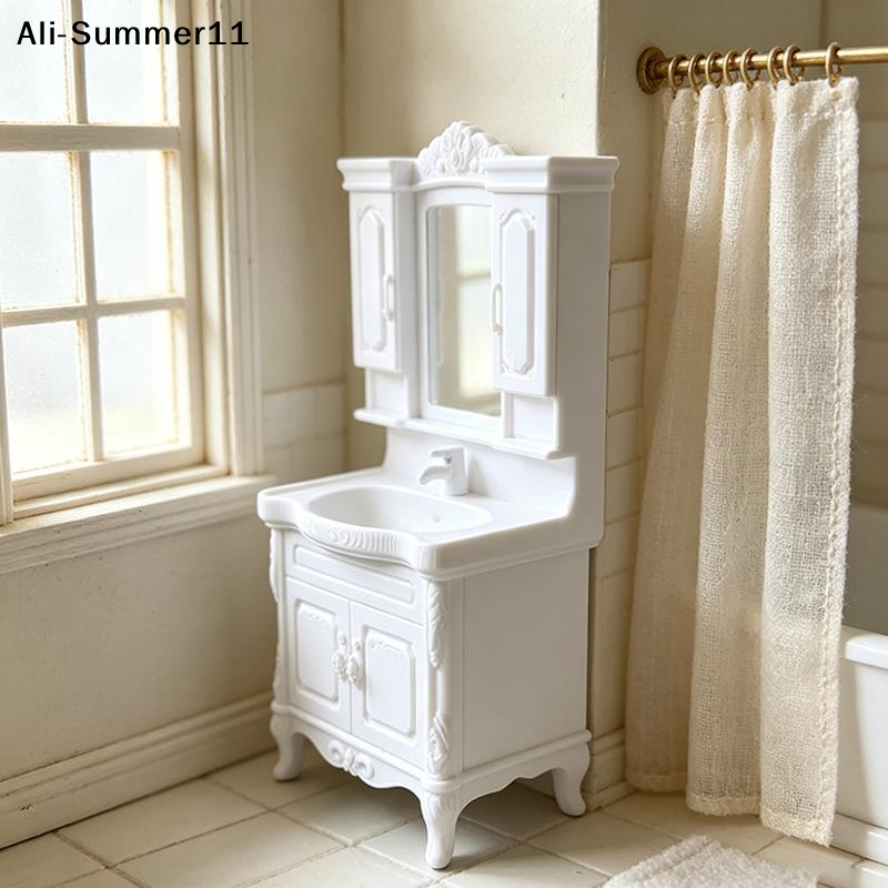 Home Bathroom Model - 【A11】1Pcs Doll Home Bathroom Furniture Decor