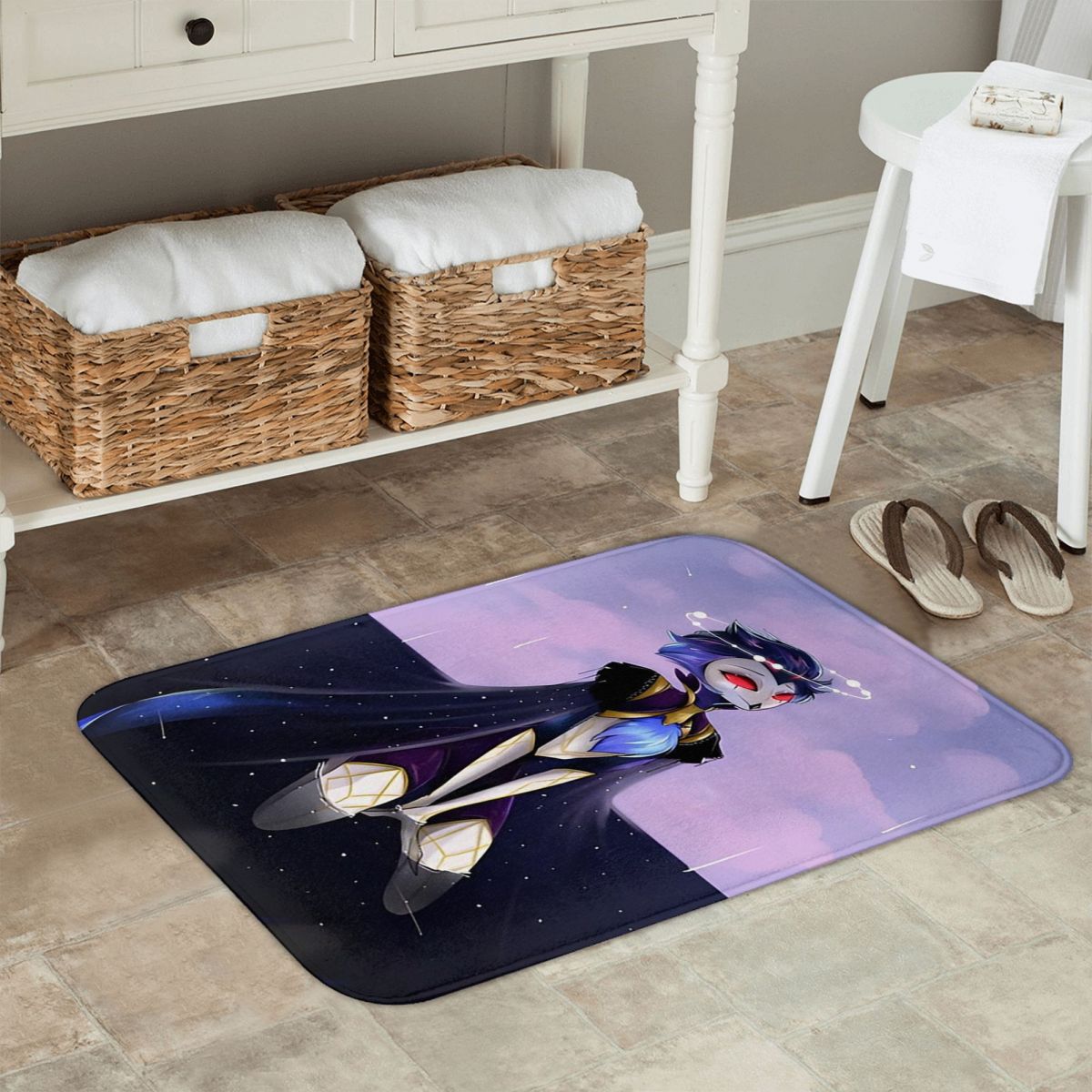 Home Alone Bathroom - Cartoon Helluva Boss Alone Doormat Kitchen
