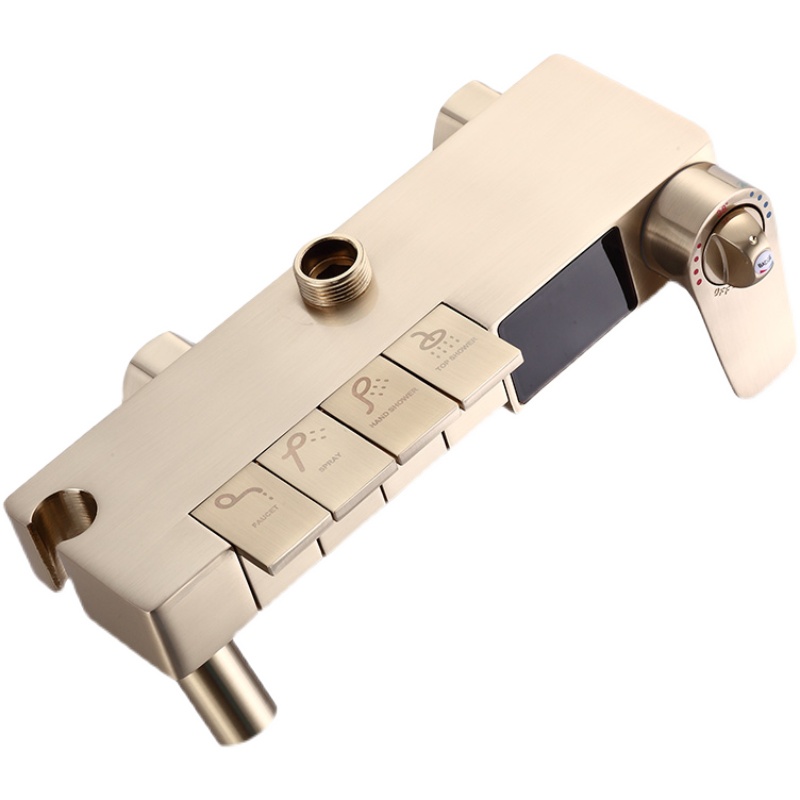 Brushed Gold Digital Bathrooom - Home Bathroom Faucets avis et prix