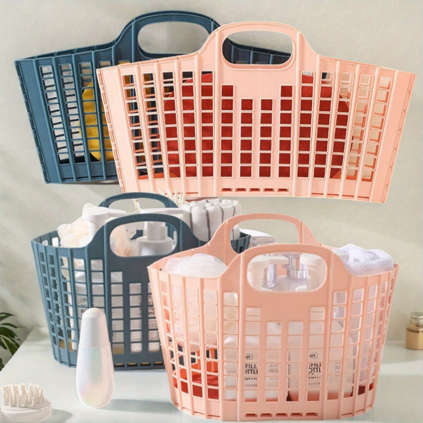 Modern Foldable Laundry Basket - Home Essentials Bathroom Storage avis et prix