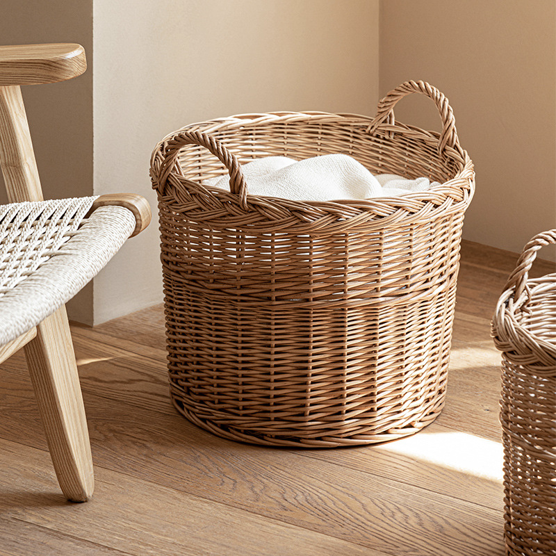 Woven Laundry Hamper with Hand - Home Essentials Bathroom Storage avis et prix