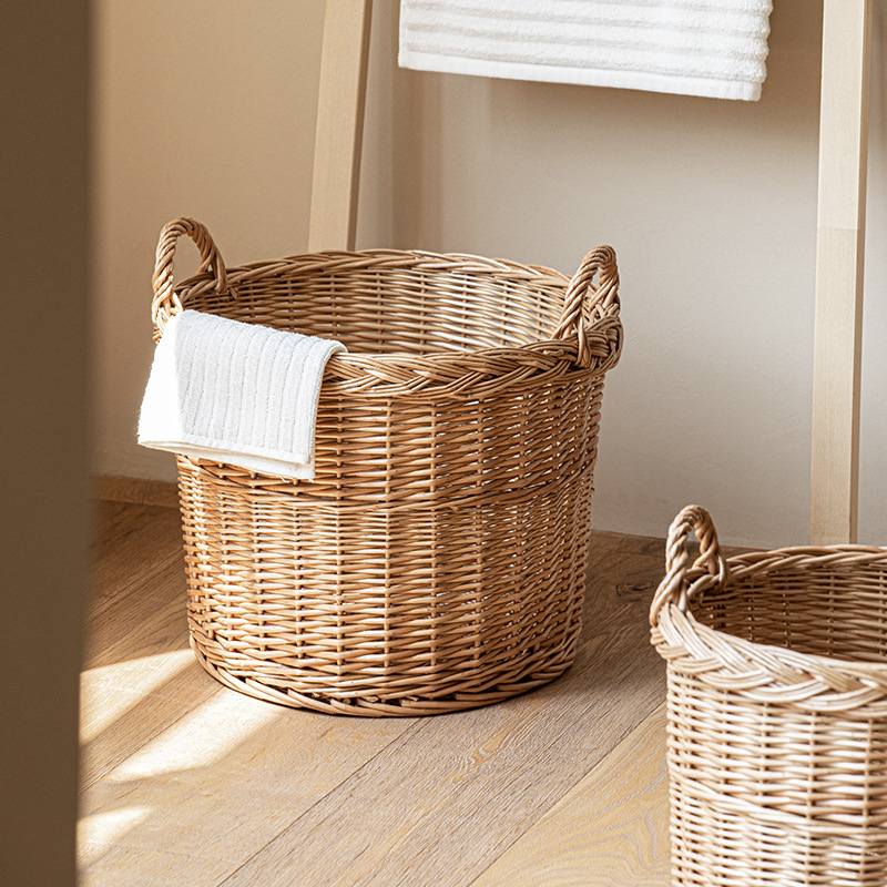 Woven Laundry Hamper with Hand - Home Essentials Bathroom Storage avis et prix