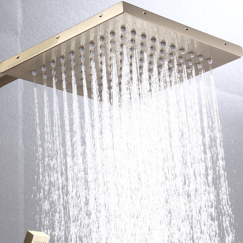 Brushed Gold Piano Digital Bat - Home Bathroom Faucets avis et prix