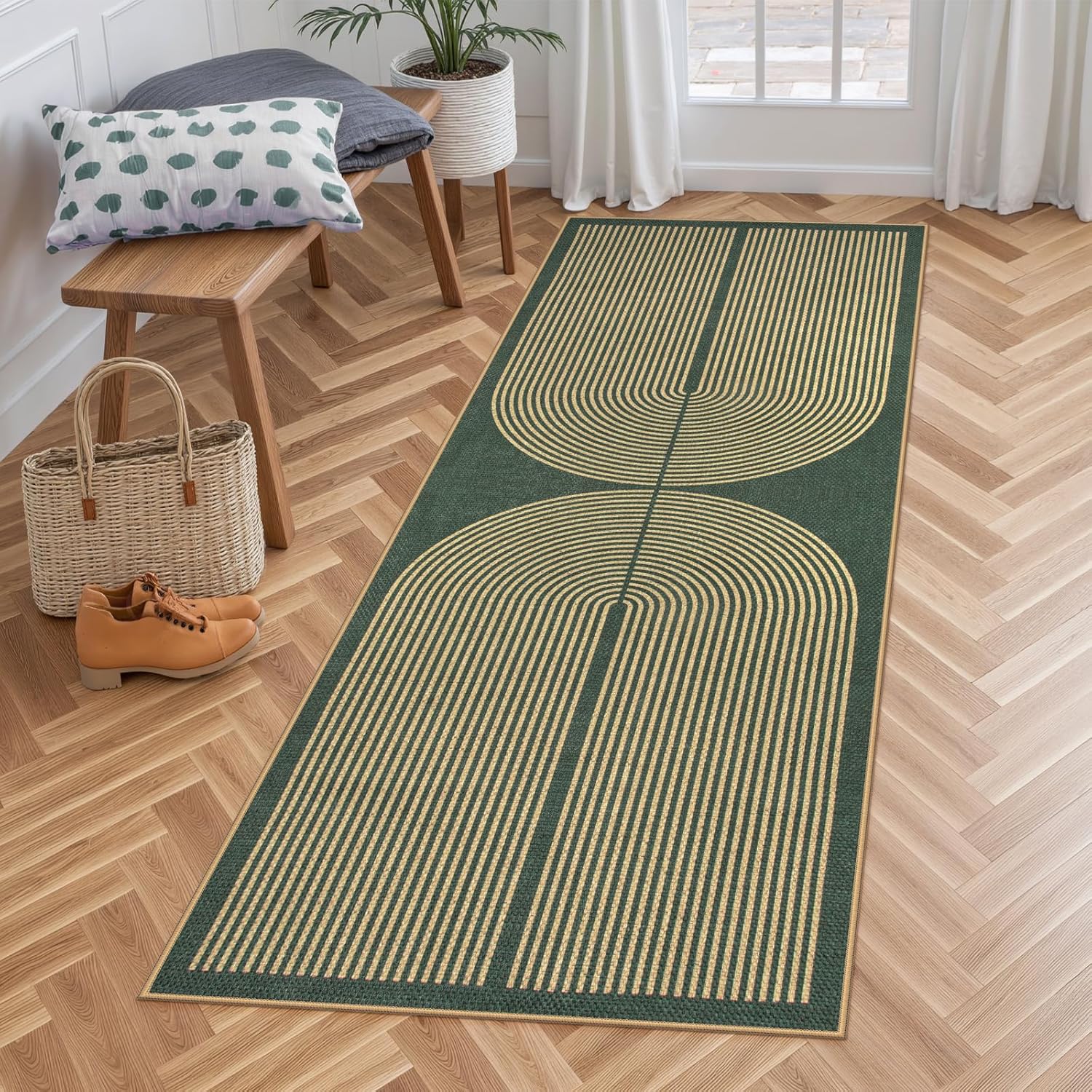 VIKAMA Simple And Retro Line L - Home Bathroom Carpet avis et prix