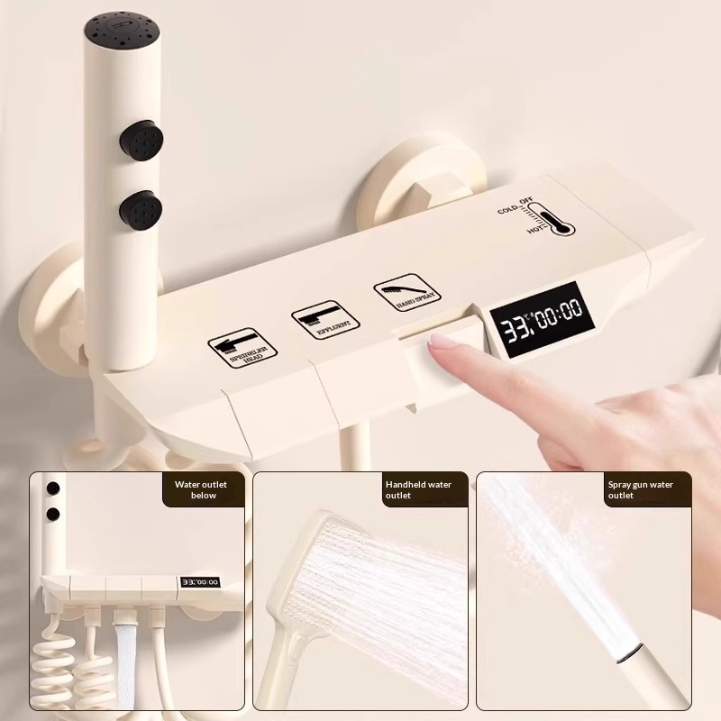 Creamy Easy Topless Shower Set - Home And Bathroom avis et prix
