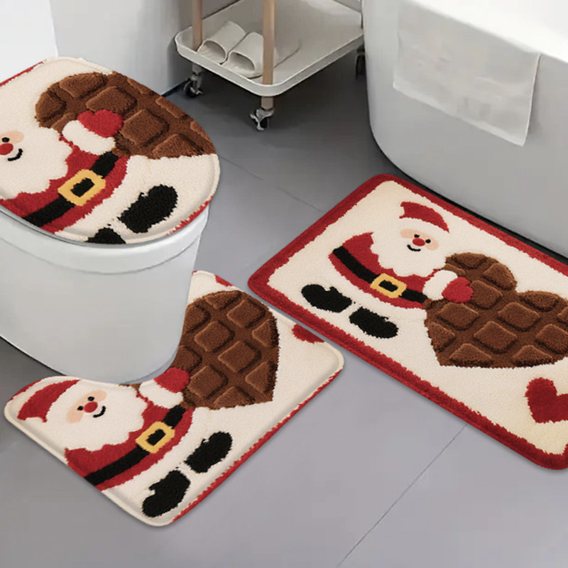 3pcs cartoon image flannel car - Home Bathroom Images avis et prix