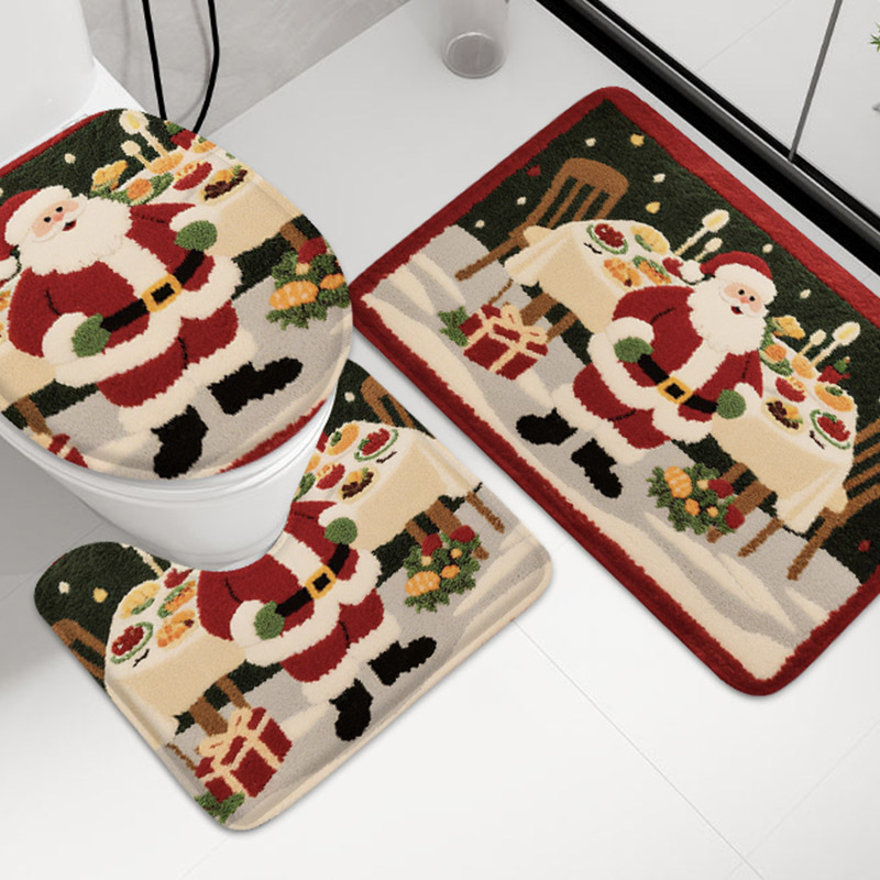 3pcs cartoon image flannel car - Home Bathroom Images avis et prix