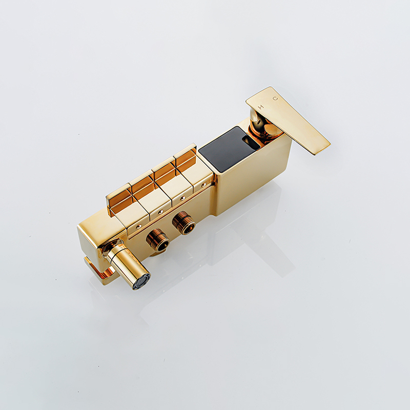 Gold Piano Digital Display Bat - Home Bathroom Faucets avis et prix