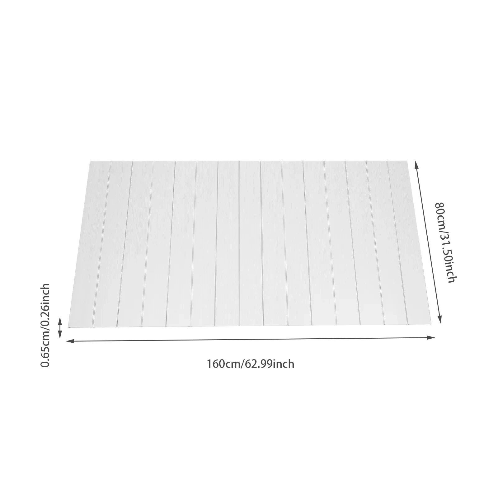 Folding Bathtub Cover White Wo - Home Bathroom Spa avis et prix