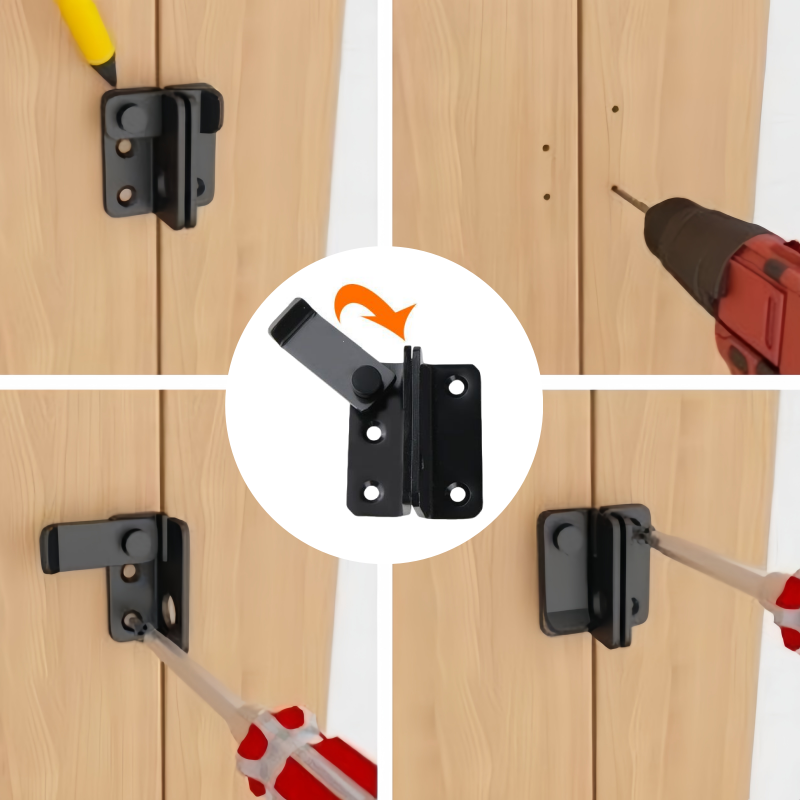 1pc black left opening anti-th - Home Alone Bathroom avis et prix