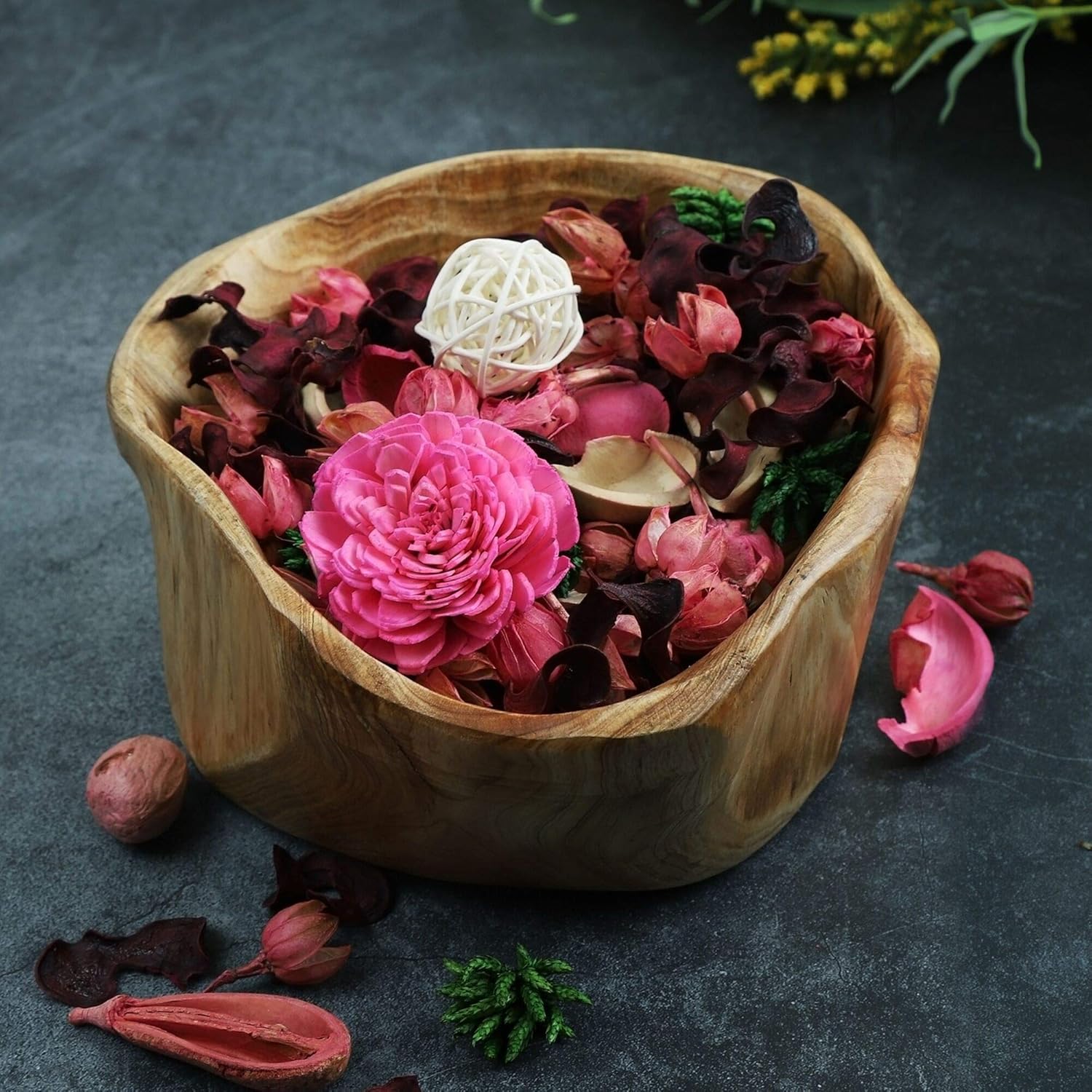 Rose Scented Potpourri Bowl Fi - Home Bathroom Images avis et prix