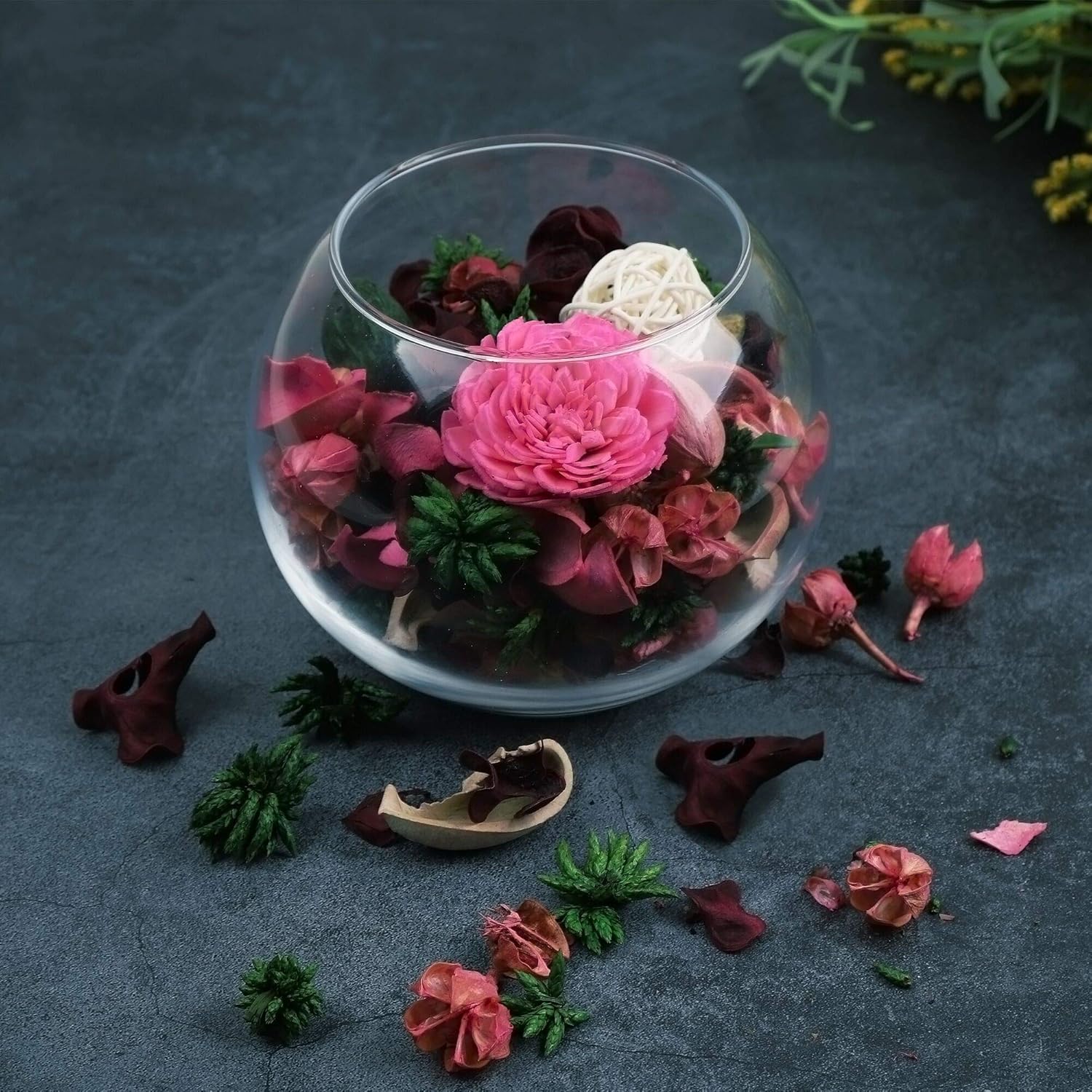 Rose Scented Potpourri Bowl Fi - Home Bathroom Images avis et prix