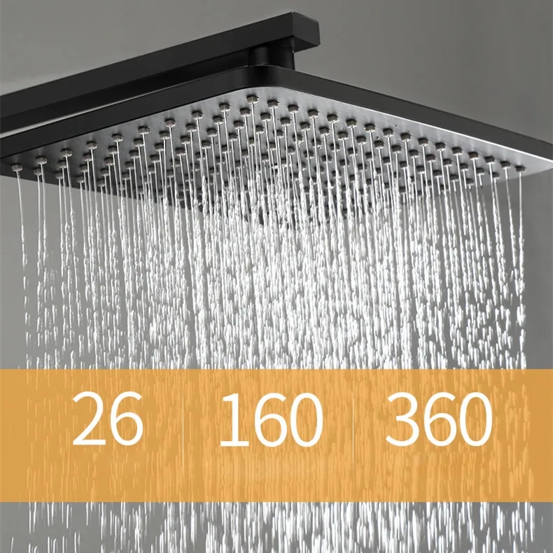 KEMAIDI Black Gold Shower Fauc - Home Bathroom Faucets avis et prix