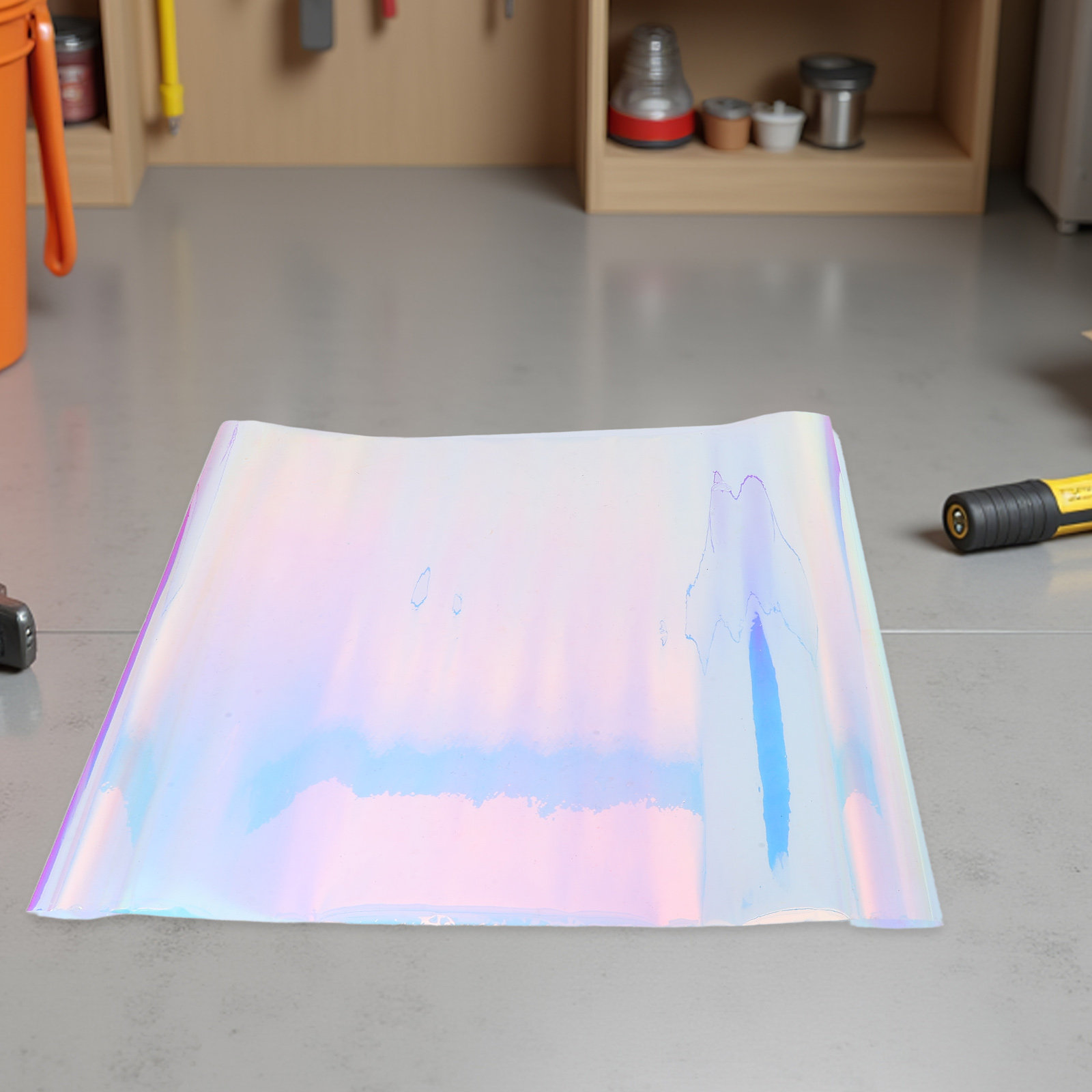 Self Adhesive Holographic Wind - Home Bathroom Window Tint avis et prix