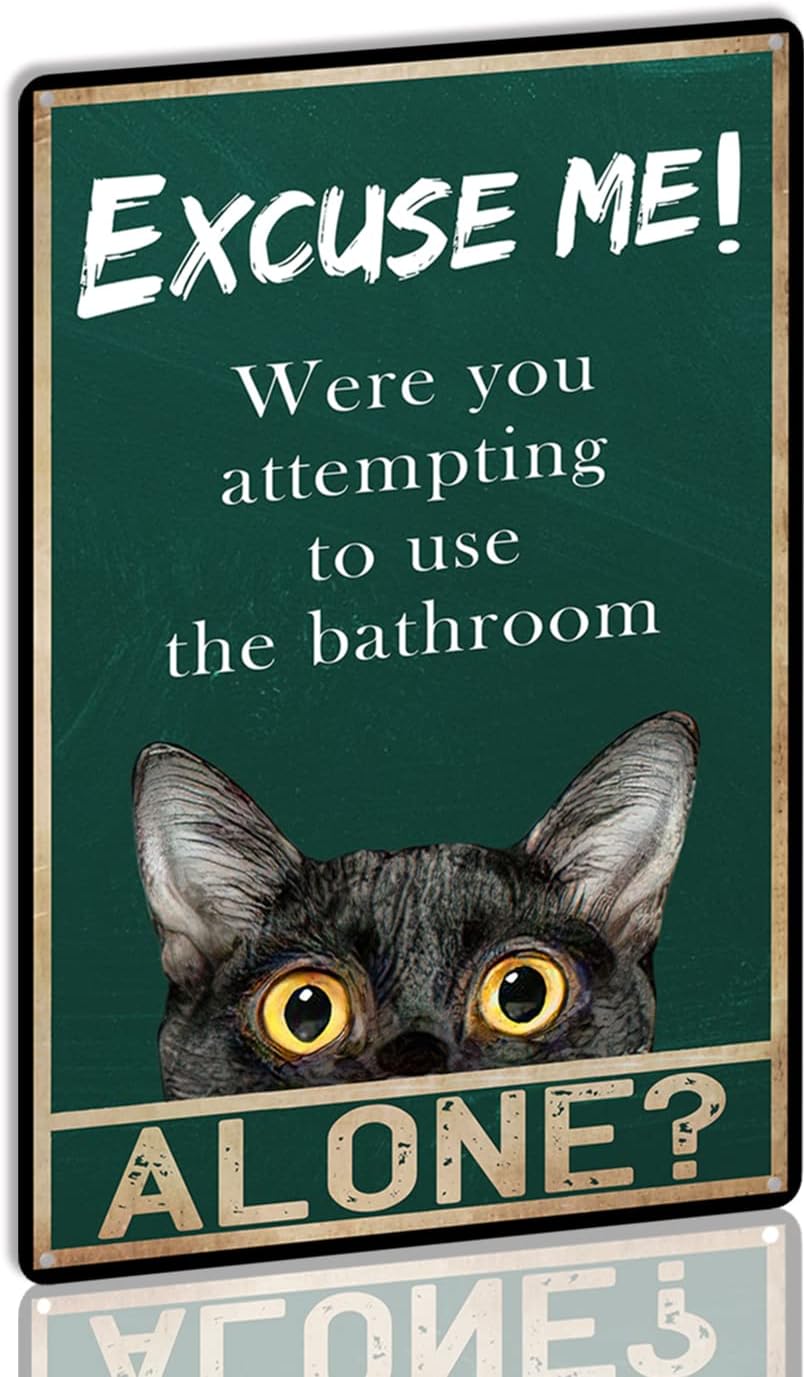 YLUYINOM Tin Sign Painting Fun - Home Alone Bathroom avis et prix