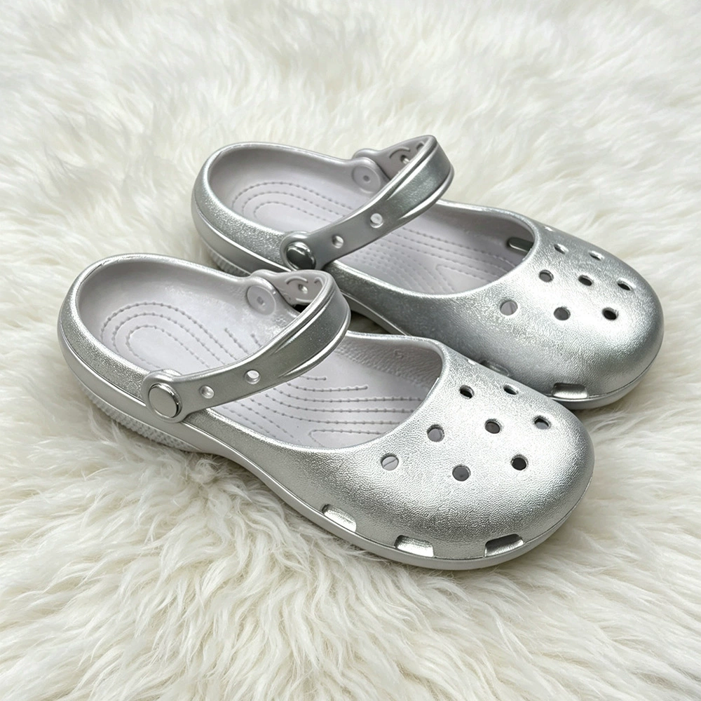 Summer New Silver Slip-on Clog - Home And Bathroom avis et prix