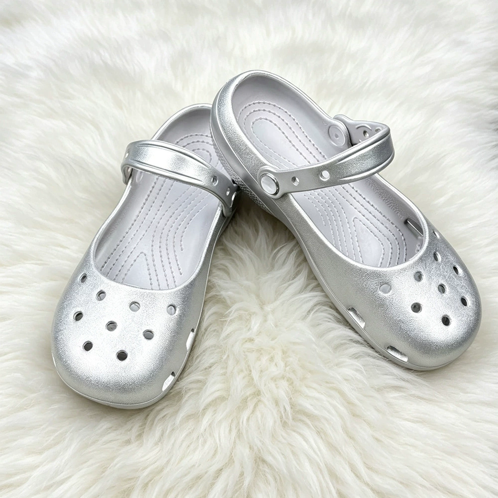 Summer New Silver Slip-on Clog - Home And Bathroom avis et prix