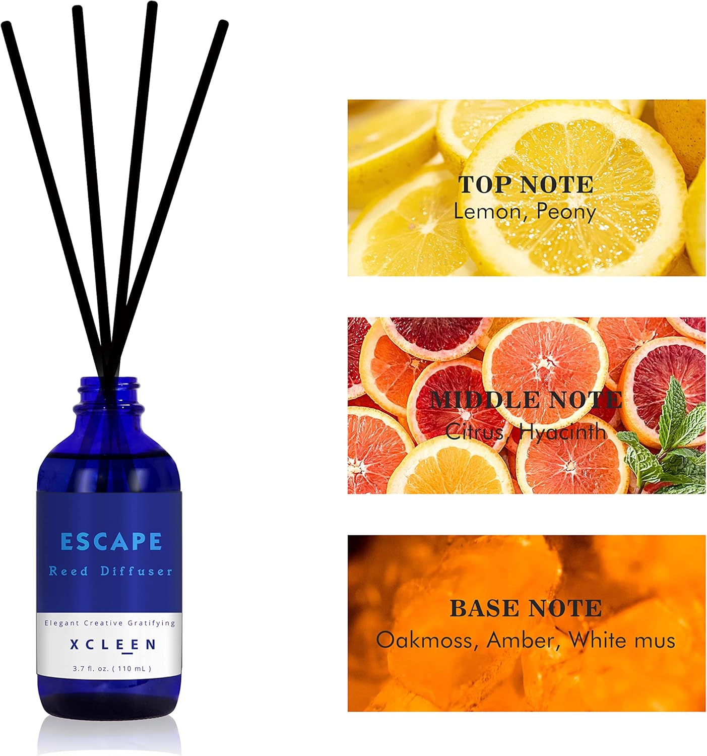 Reed Diffuser Set 3.7oz, Home  - Home Bathroom Images avis et prix