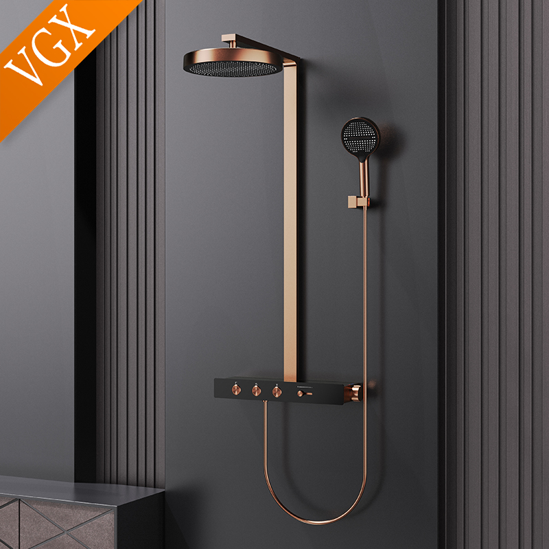 VGX Thermostatic Shower System - Home Bathroom Faucets avis et prix