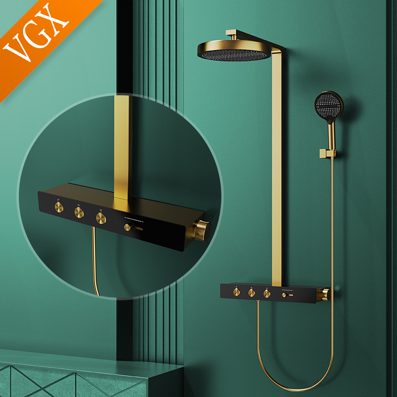 VGX Thermostatic Shower System - Home Bathroom Faucets avis et prix
