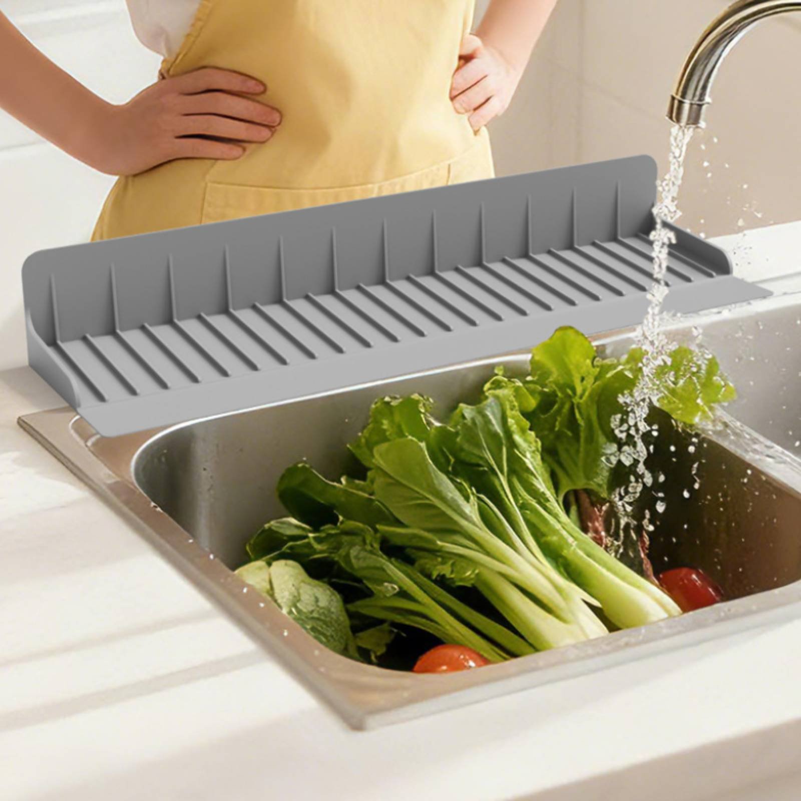 Silicone Sink Splash Guard Wat - Home And Bathroom avis et prix