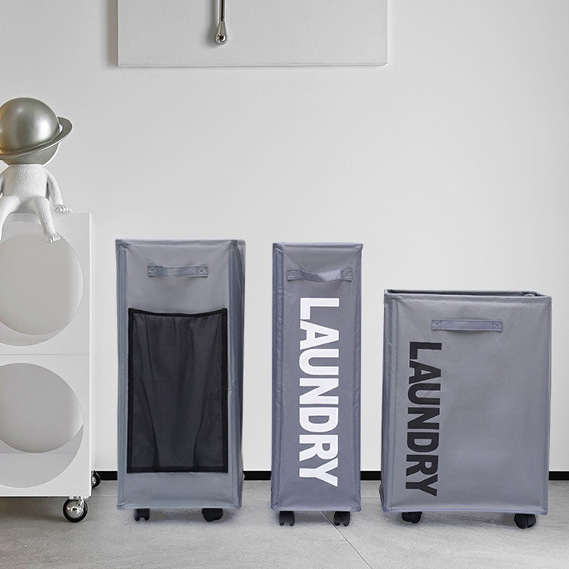 Foldable Fabric Laundry Hamper - Home Essentials Bathroom Storage avis et prix