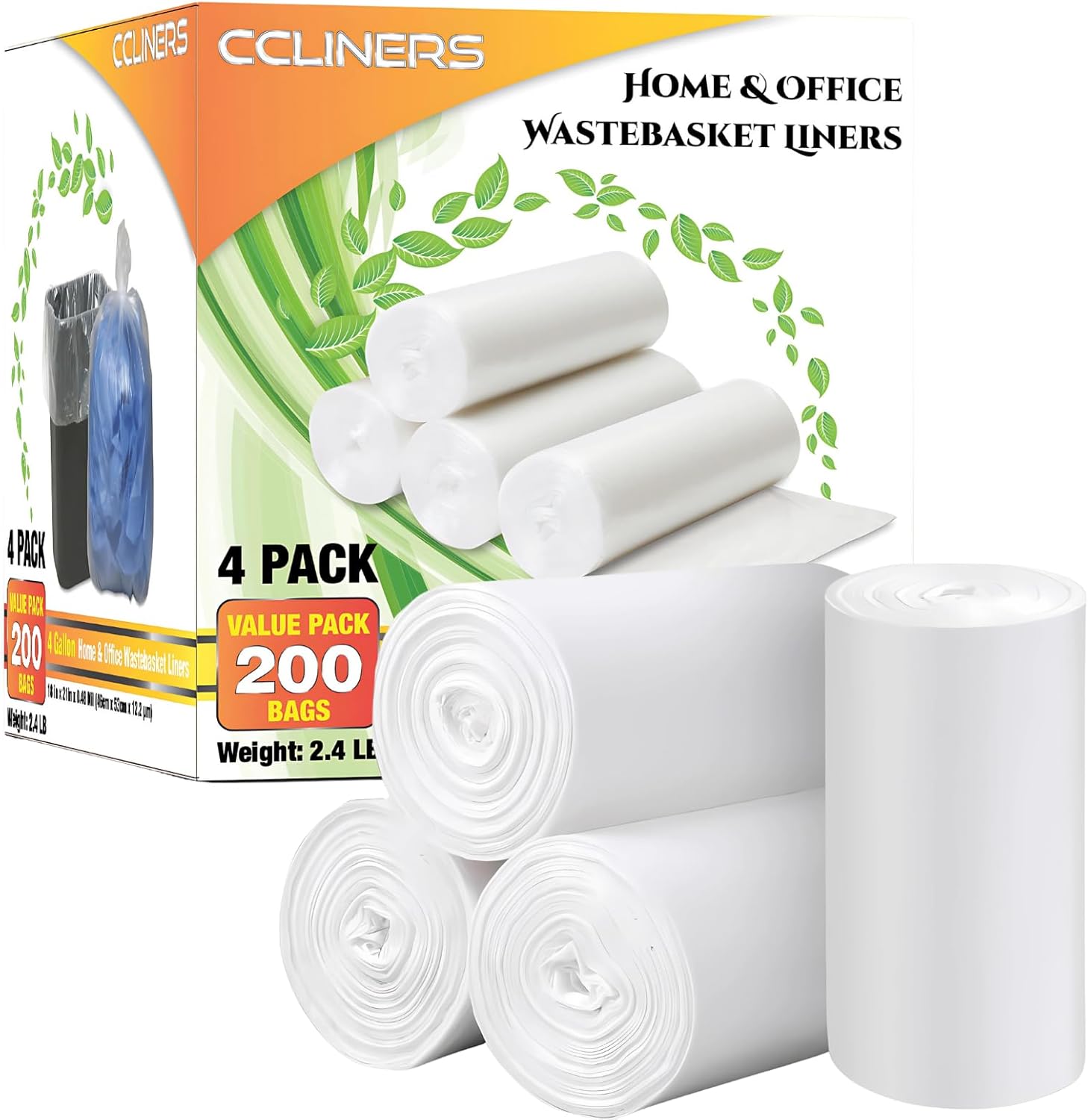 4 Gallon Trash Bags for Small  - Home Bathroom Images avis et prix