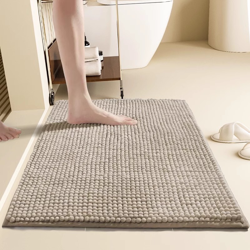 Short-haired Chenille Floor Ma - Home Bathroom Carpet avis et prix