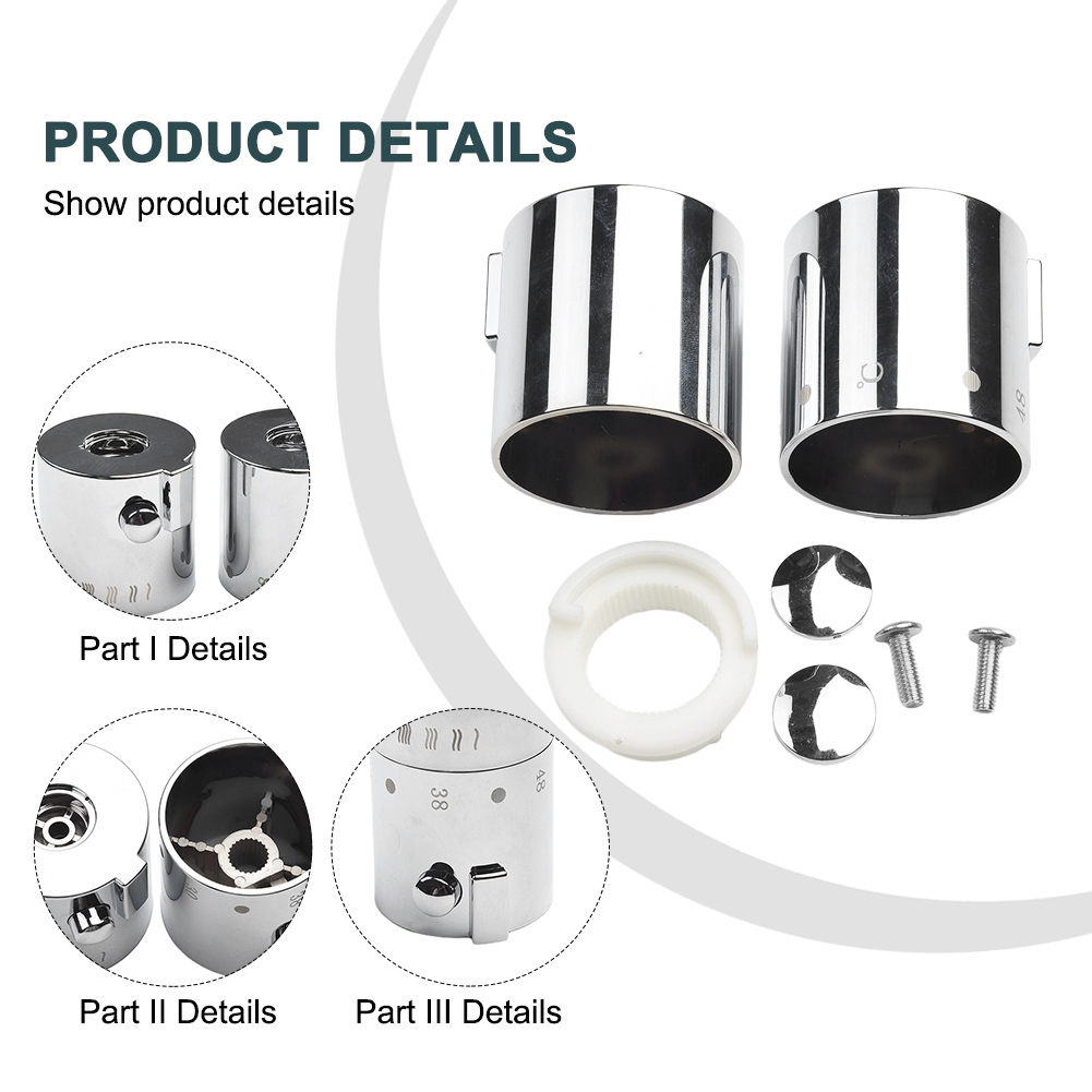 Knob Handles Shower Temperatur - Home Bathroom Faucets avis et prix