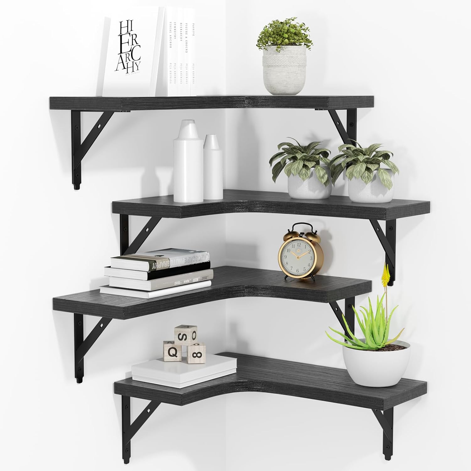 Corner Floating Shelves Set of - Home Bathroom Images avis et prix