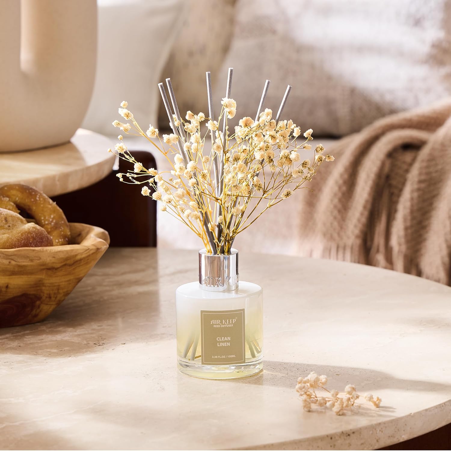 Reed Diffuser Set, 3.38 fl oz  - Home Bathroom Images avis et prix