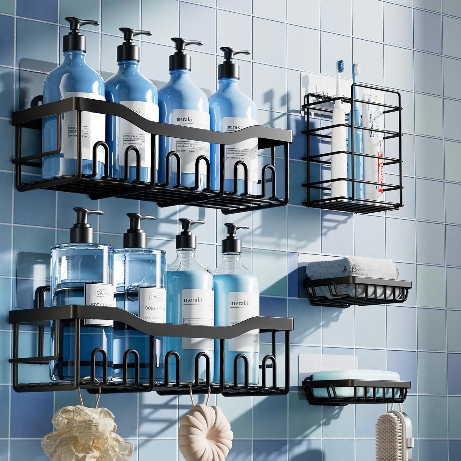 5-Pack Rustproof Stainless Ste - Home Essentials Bathroom Storage avis et prix