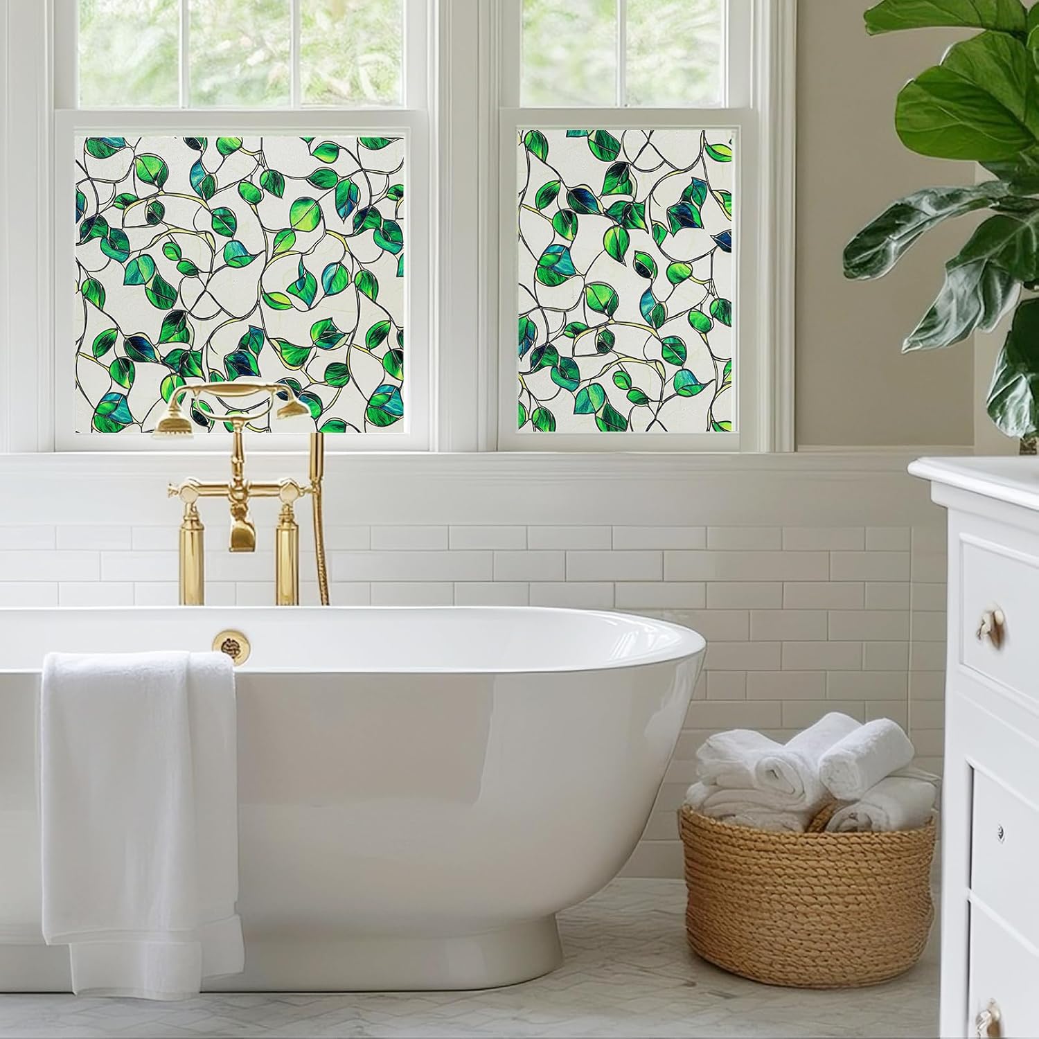 Frosted Glass Window Film for  - Home Bathroom Window Tint avis et prix