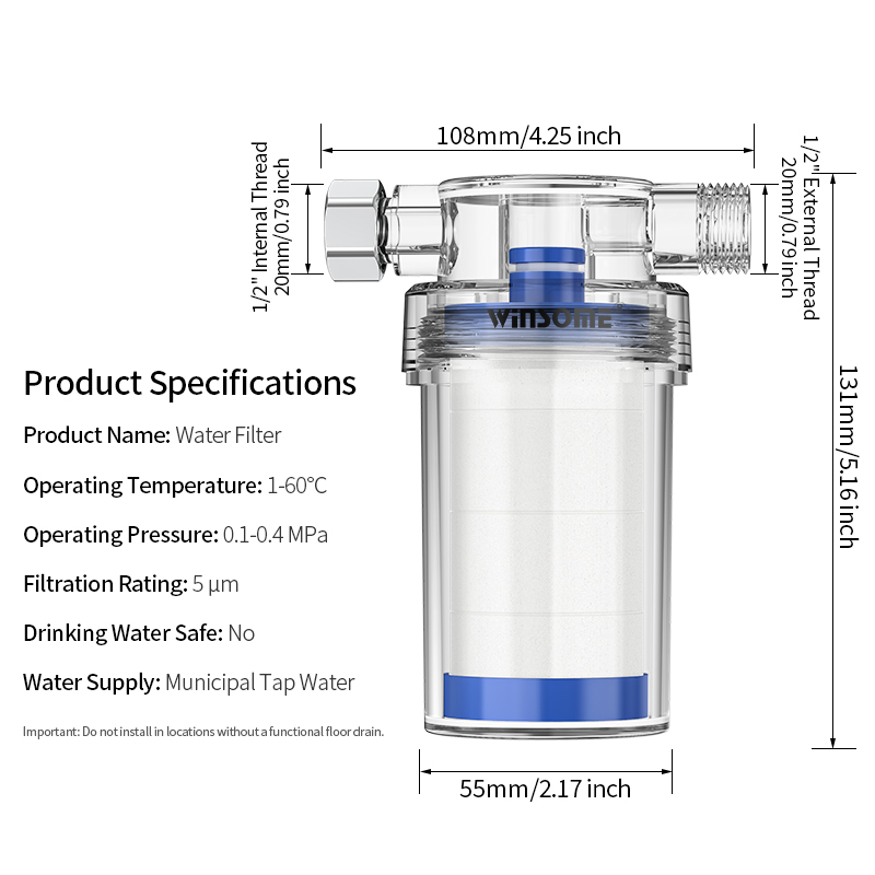 Home water heater pre filtrati - Home Bathroom Faucets avis et prix