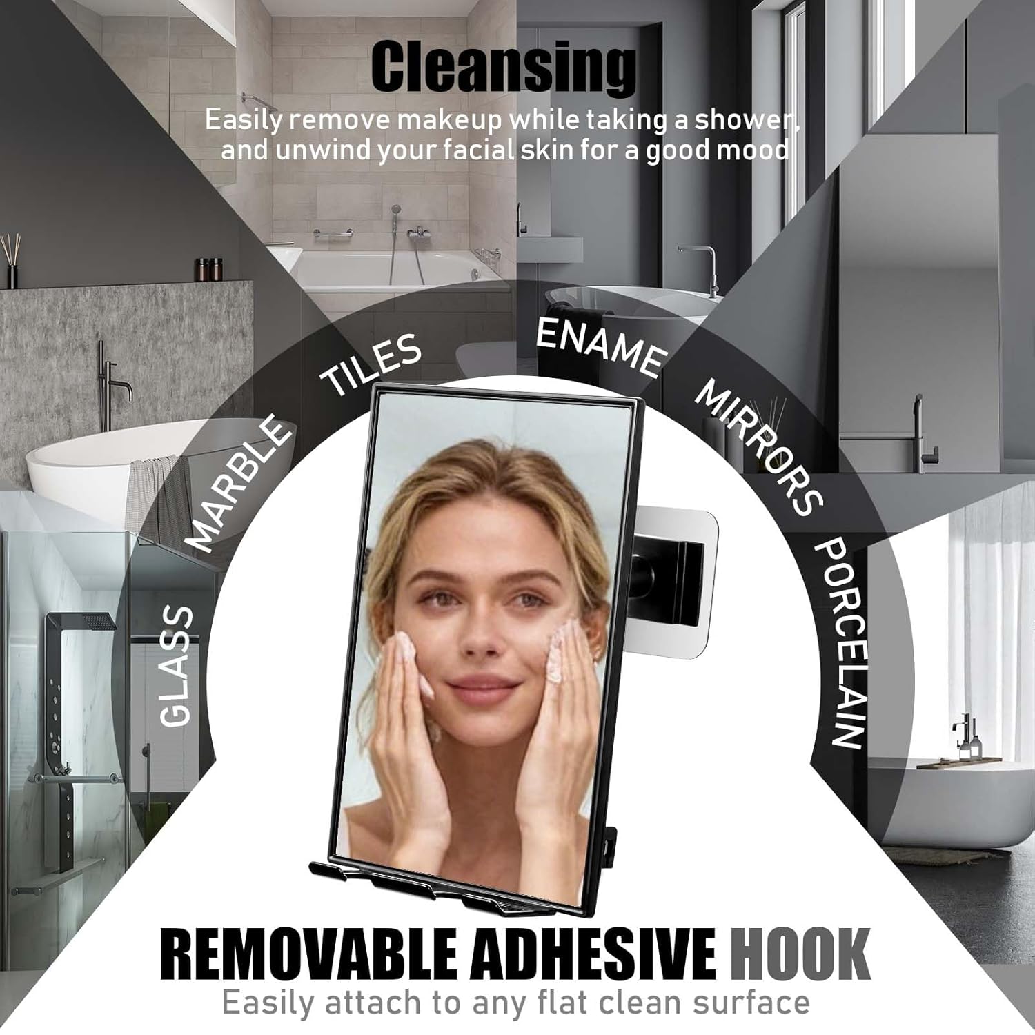 Shower Mirror for Shaving with - Home Bathroom Images avis et prix