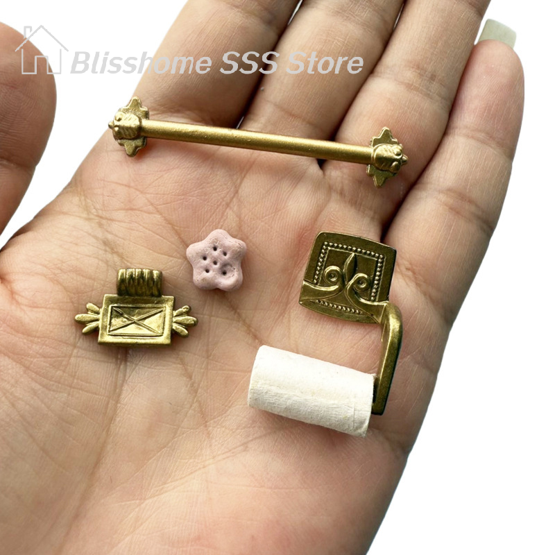 【S】1/12 Dollhouse Simulation P - Home Bathroom Model avis et prix