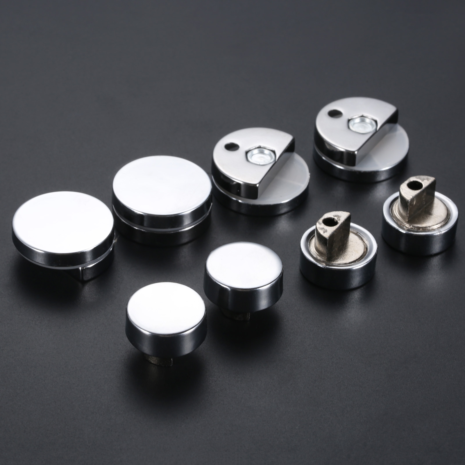 4pcs 20/27mm Round Glass Clamp - Home Hardware Bathroom Mirrors avis et prix