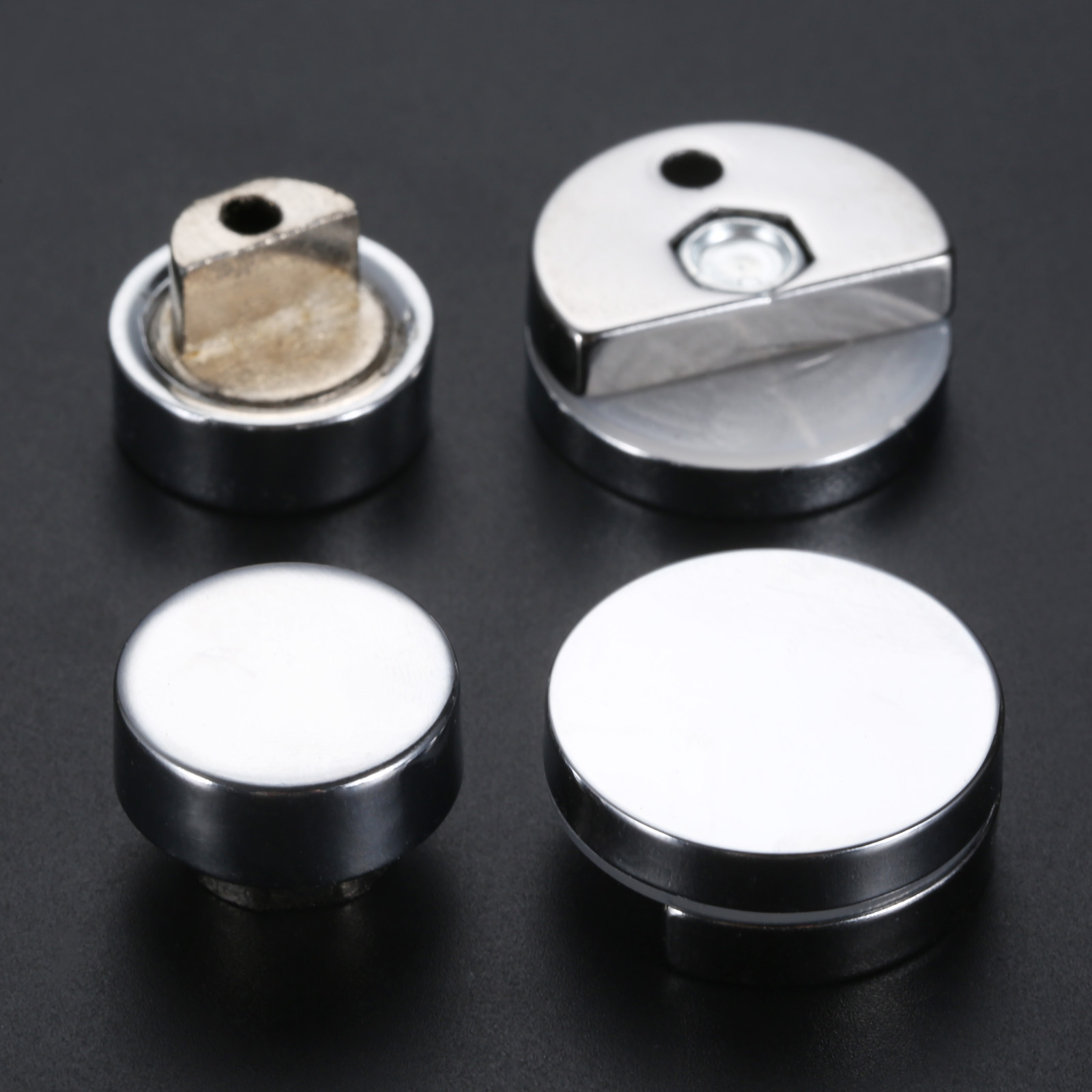 4pcs 20/27mm Round Glass Clamp - Home Hardware Bathroom Mirrors avis et prix