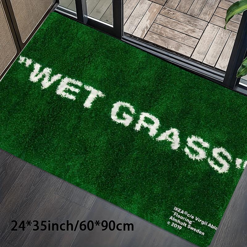VIKAMA Light Luxury WET GRASS  - Home Bathroom Carpet avis et prix