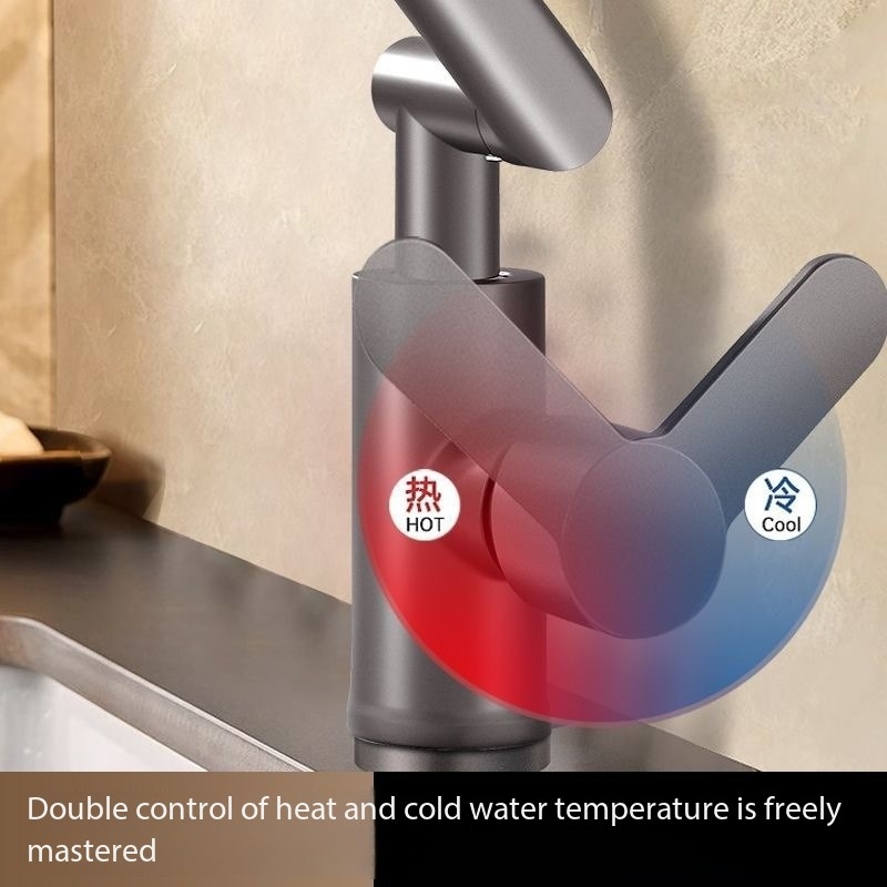 Stainless Steel Swivel Kitchen - Home Bathroom Faucets avis et prix