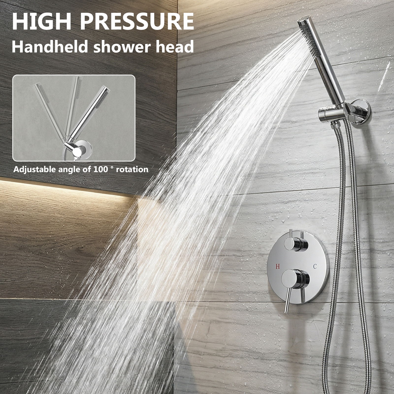 Ceiling Rainfall Shower Head S - Home And Bathroom avis et prix