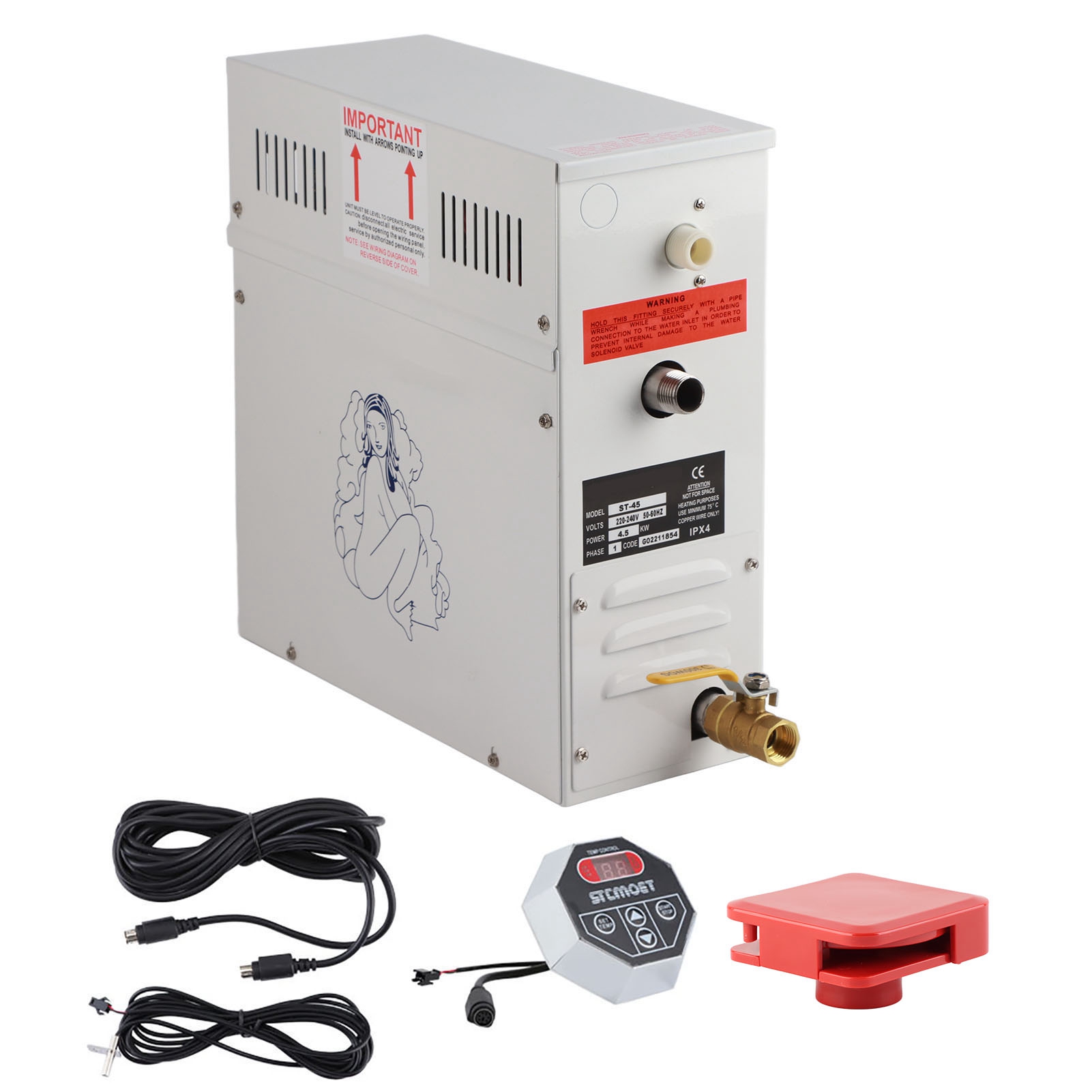 4.5KW 220V Steam Generator Sho - Home Bathroom Spa avis et prix