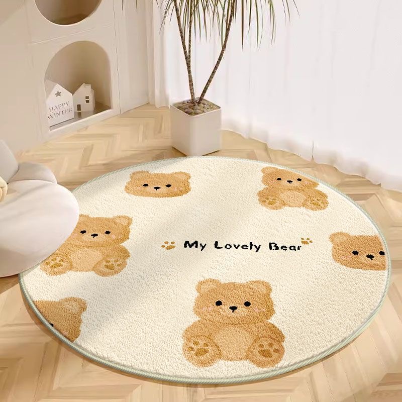 VIKAMA 1PC Round Carpet Living - Home Bathroom Carpet avis et prix