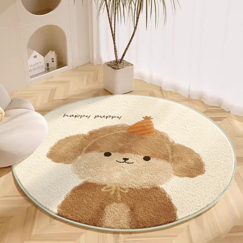 VIKAMA 1PC Round Carpet Living - Home Bathroom Carpet avis et prix