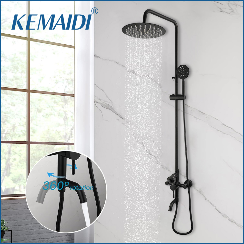 KEMAIDI Shower faucet Set Matt - Home Bathroom Faucets avis et prix
