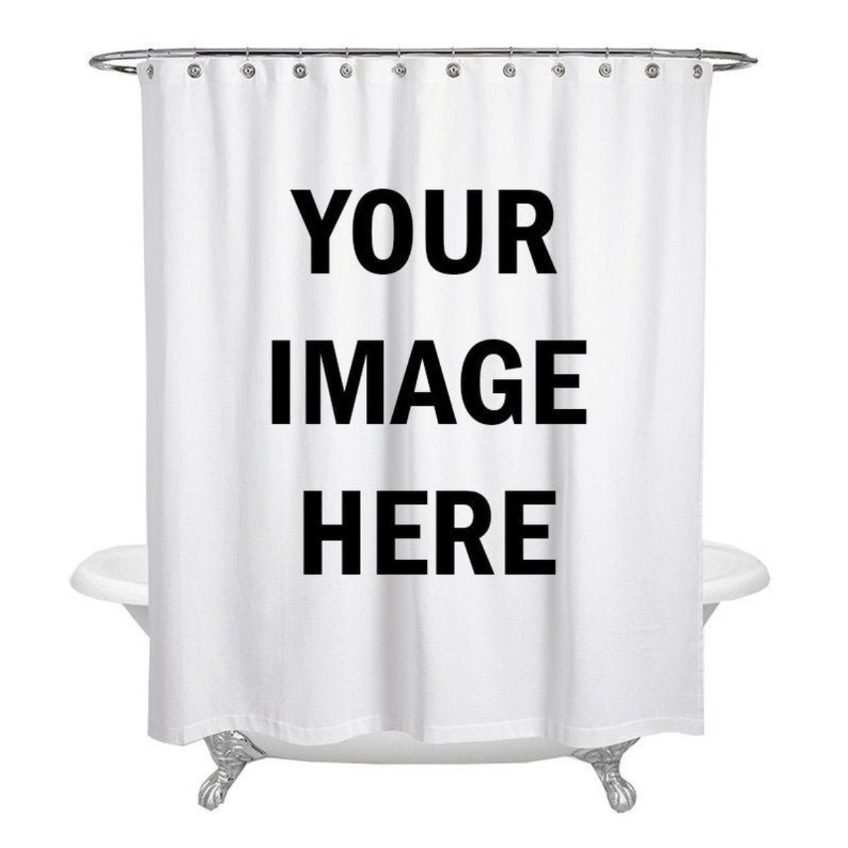 Custom Image Shower Curtain Pe - Home Bathroom Images avis et prix