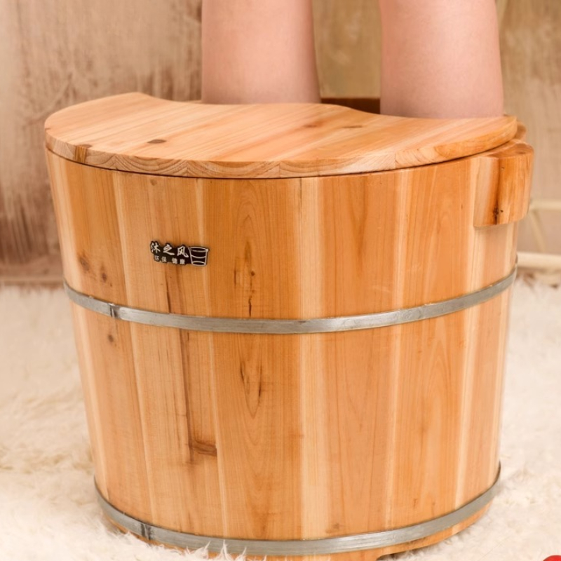 Wood Foot Soaking Tub Deep Ins - Home Bathroom Spa avis et prix