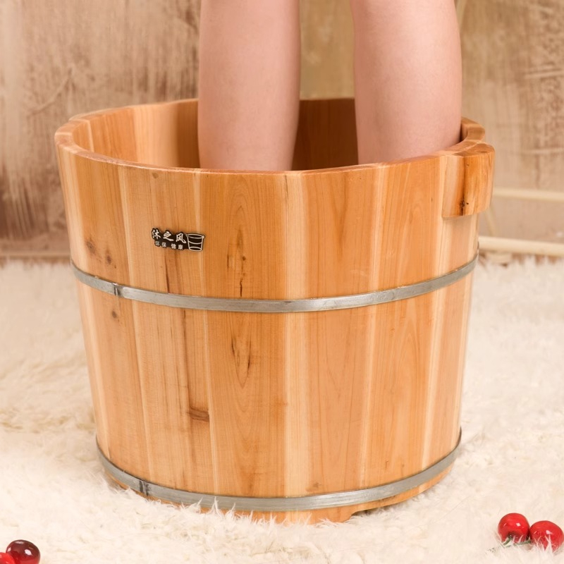 Wood Foot Soaking Tub Deep Ins - Home Bathroom Spa avis et prix