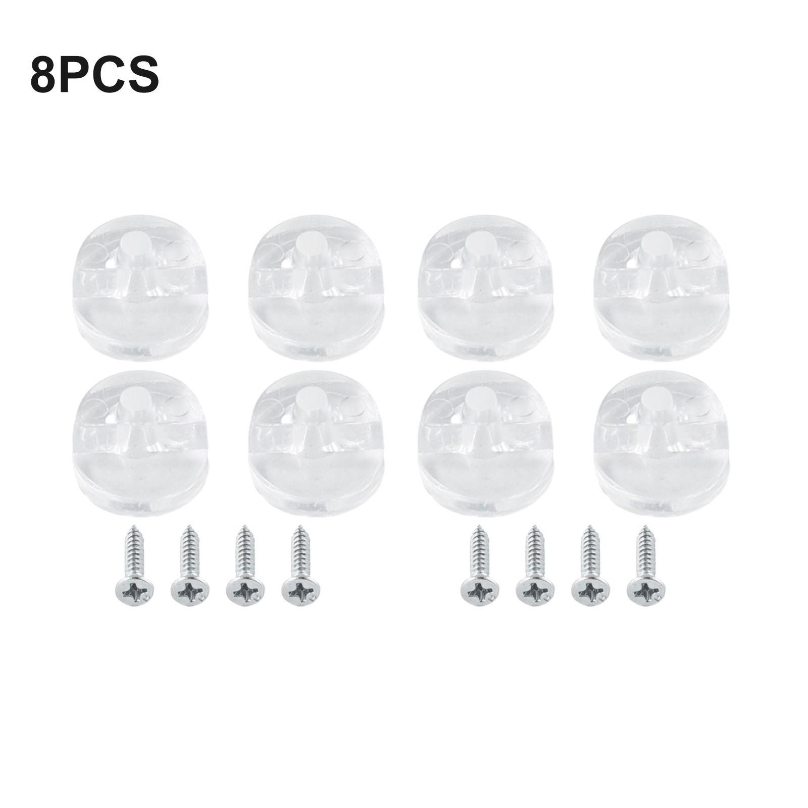4PCS Mirror Fixing Clips Glass - Home Hardware Bathroom Mirrors avis et prix