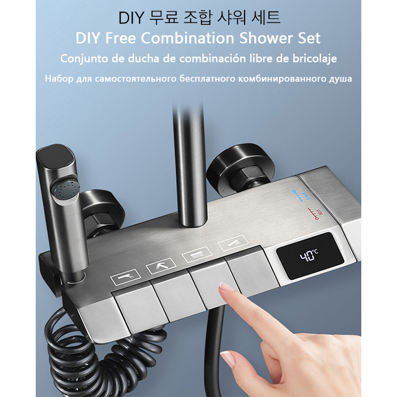 Piano Keys Bathroom Shower Set - Home Bathroom Faucets avis et prix